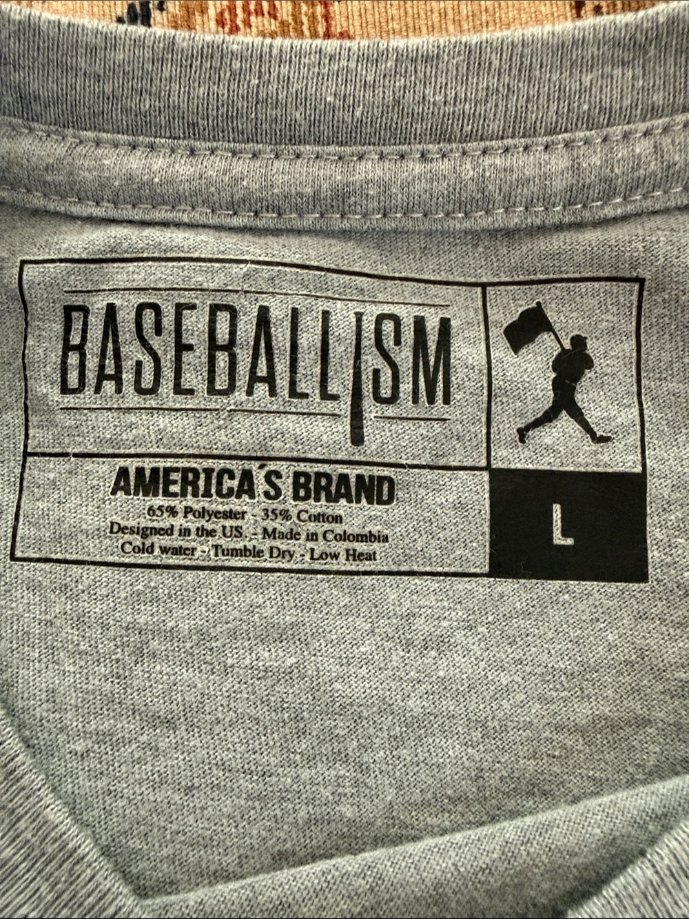Baseballism Mom Tshirt Size Large - Picture 2 of 5